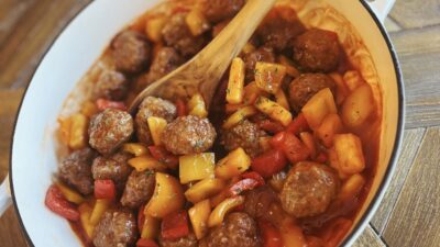 Sweet and Sour Meatballs