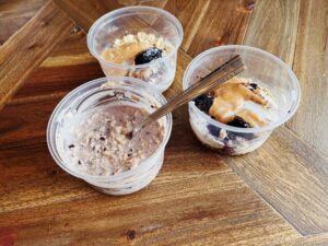 PB&J Overnight Oats