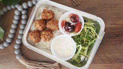 Greek Chicken Meatballs