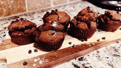 Chocolate Chip Protein Muffins