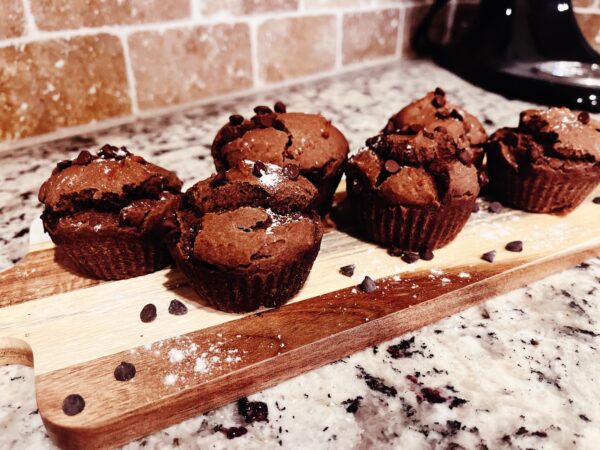 Chocolate Chip Protein Muffins