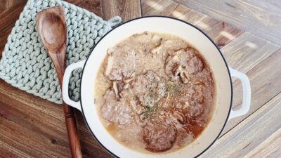 Hamburger Steaks with Brown Gravy