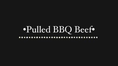 Pulled BBQ Beef (5oz)