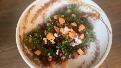 Fruit Kale Salad