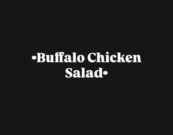 Buffalo Chicken Salad