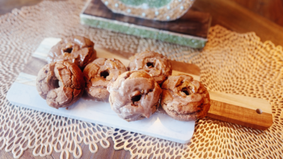 Pumpkin Protein Donuts
